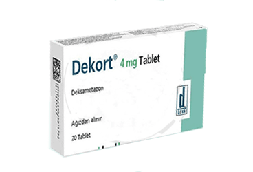 DEKORT 4 MG 20 TABLET